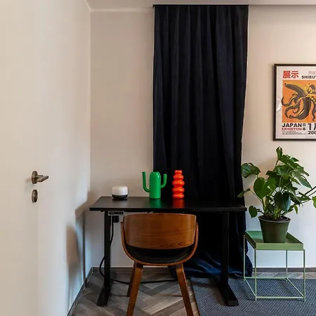 Daire Guesthost - Colorful In Vintage-modern Style Roma